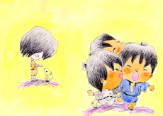 ヘカッタﾗ　シノッ（こどもたちのあそび）